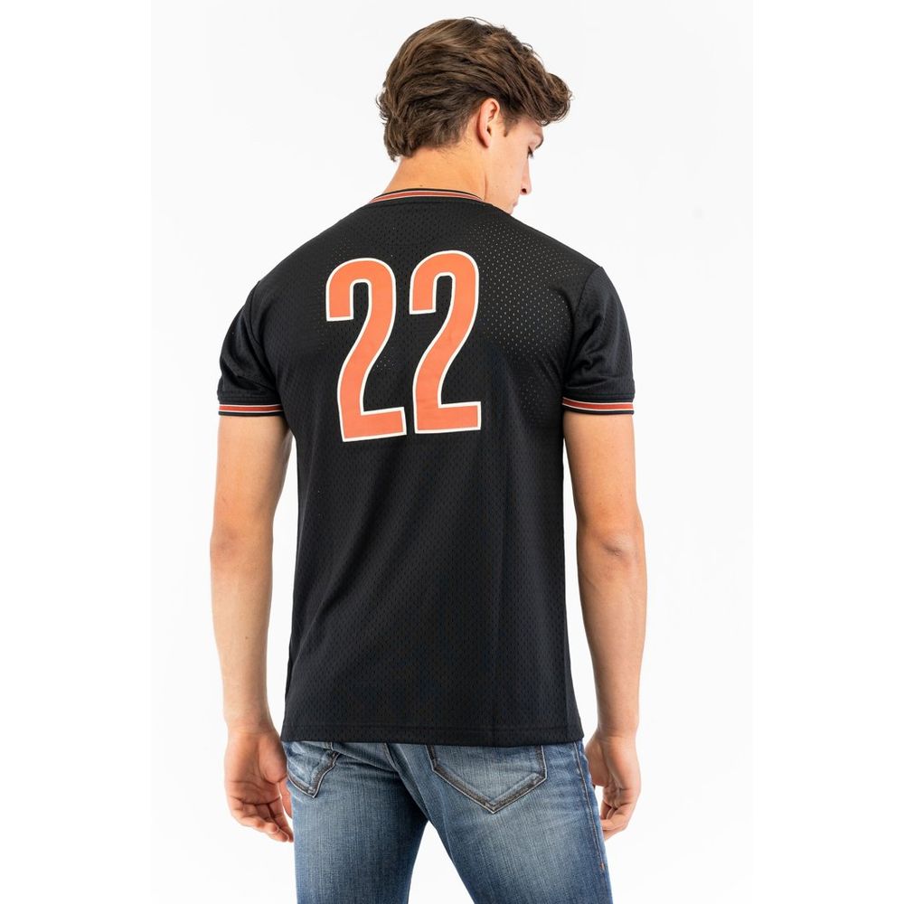 Bikkembergs Black Polyester T-Shirt Bikkembergs