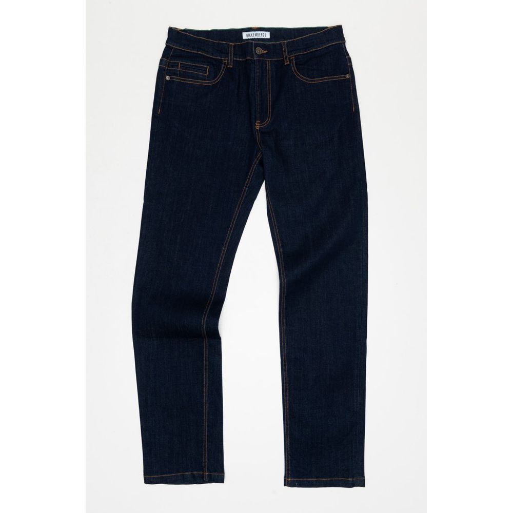 Bikkembergs Bicolor Cotton Jeans Denim Bikkembergs