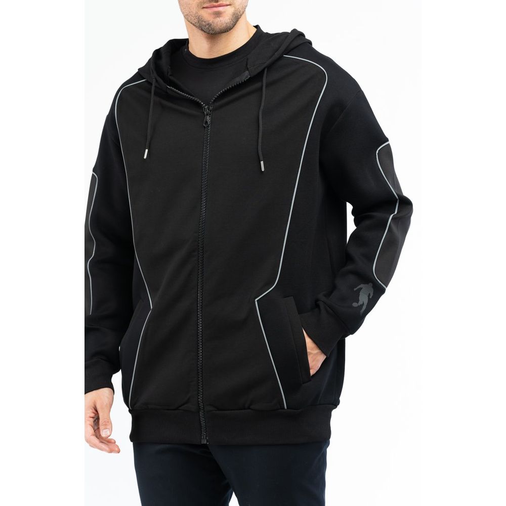 Bikkembergs Black Modal Hoodie Bikkembergs