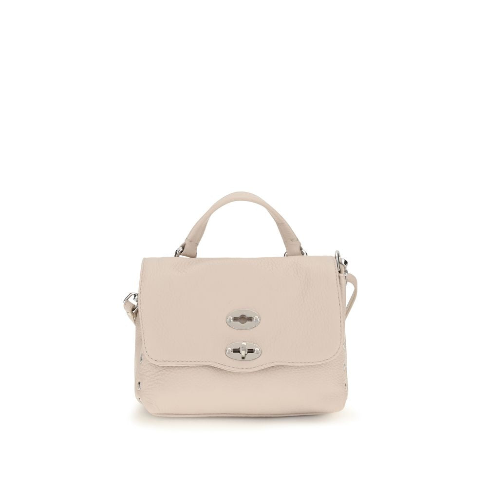 Zanellato White Calf Leather Bos Taurus Handbag Zanellato