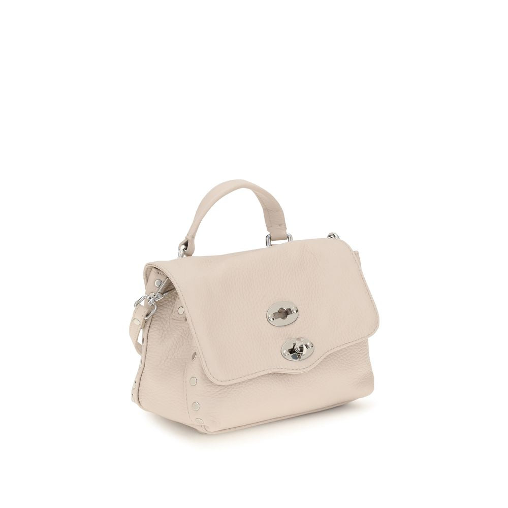 Zanellato White Calf Leather Bos Taurus Handbag Zanellato