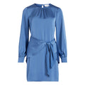 Vila Clothes Blue Polyester Short Dress Vila Clothes