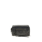 Black Balenciaga Lamb Ovis Aries accessories with detailed craftsmanship and sleek design, showcasing luxury fashion accessories.