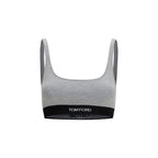 Tom Ford Gray Modal Sport Bra Tom Ford