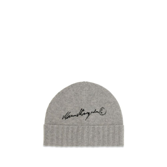 MM6 Gray Wool Oves Aries Beanie MM6