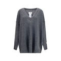MM6 Gray Marabou Sweatshirt MM6