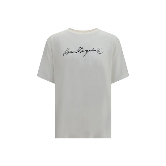 MM6 White Cotton T-Shirt MM6