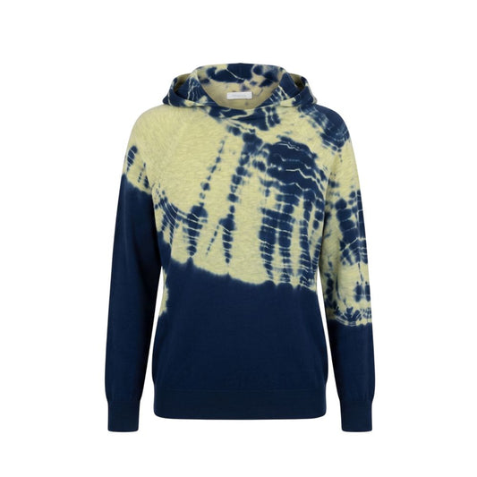 Malo Blue Cotton Women's Sweatshirt Malo