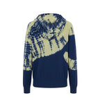 Blue Malo women's cotton sweatshirt with a relaxed fit, featuring a round neckline and long sleeves.