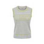 Malo grey silk women's sweater with a relaxed fit, featuring a soft, smooth texture and classic design.