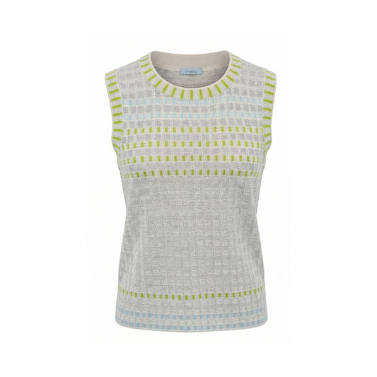 Malo Grey Silk Women Sweater Malo