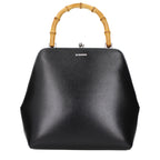 Jil Sander Black Leather Handbag Jil Sander