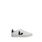 Veja white calf leather Bos Taurus sneakers with sleek design and white laces, featuring a minimalist athletic style.