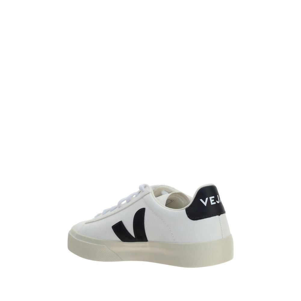 Veja White Calf Leather Bos Taurus Low Top Sneakers Veja