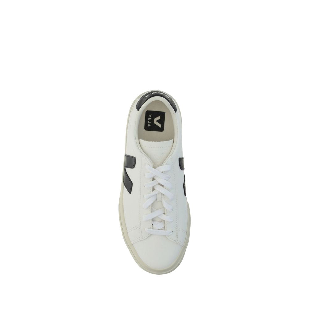Veja White Calf Leather Bos Taurus Low Top Sneakers Veja