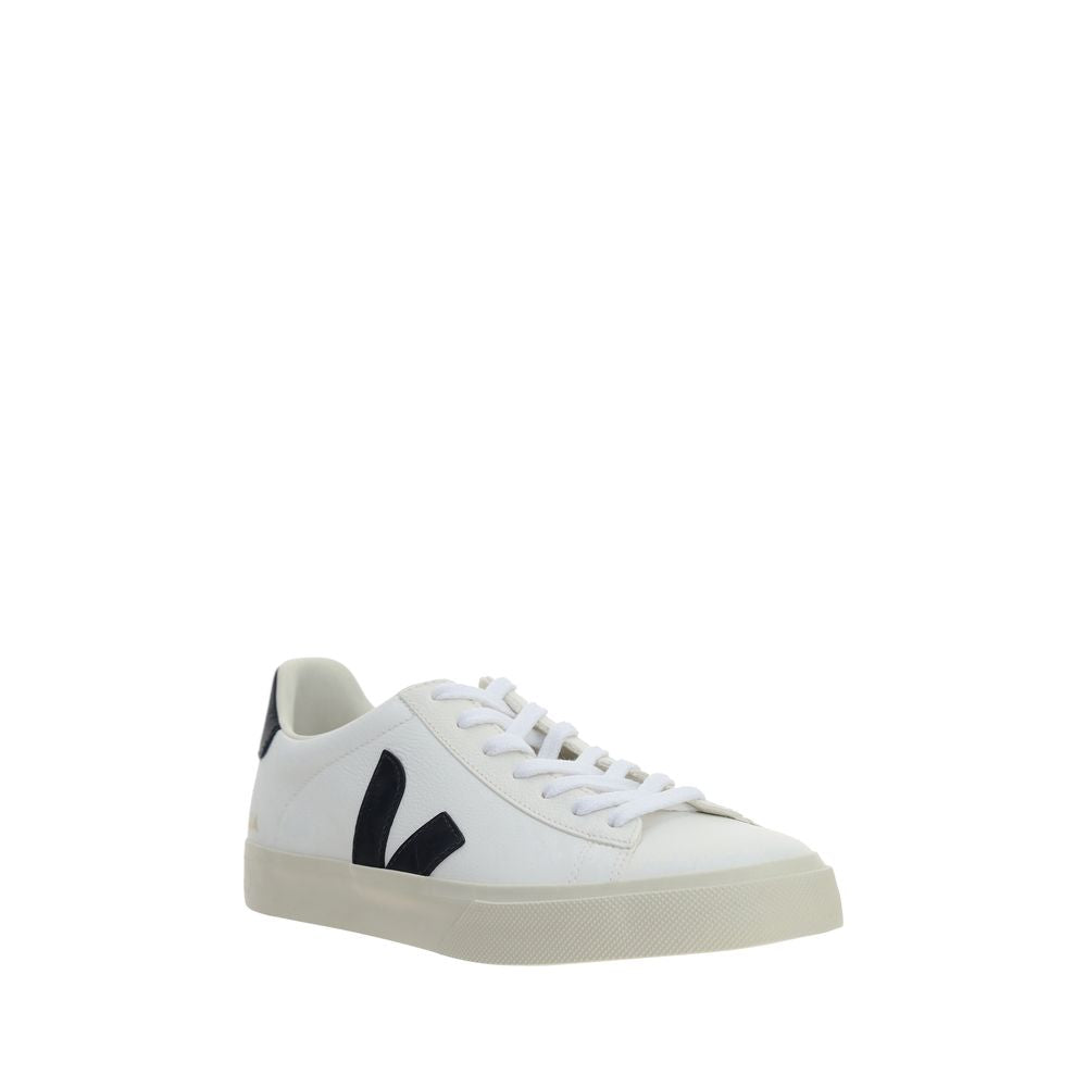 Veja White Calf Leather Bos Taurus Low Top Sneakers Veja