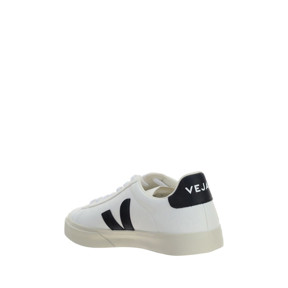 Veja White Calf Leather Bos Taurus Low Top Sneakers Veja