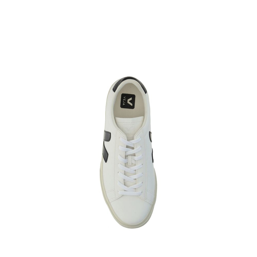Veja White Calf Leather Bos Taurus Low Top Sneakers Veja