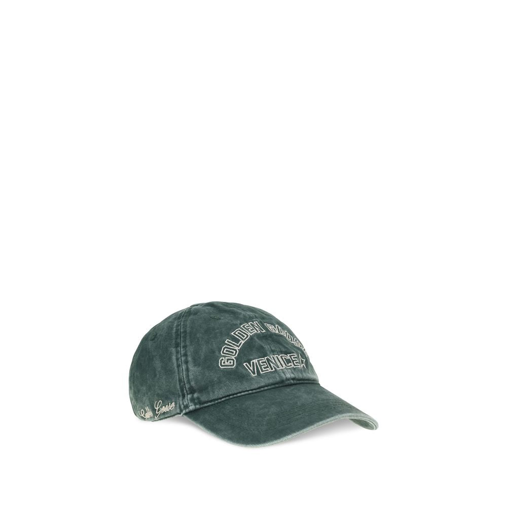 Golden Goose Bicolor Cotton Cap Baseball Hat Golden Goose
