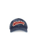 Golden Goose Blue Cotton Cap Baseball Hat Golden Goose