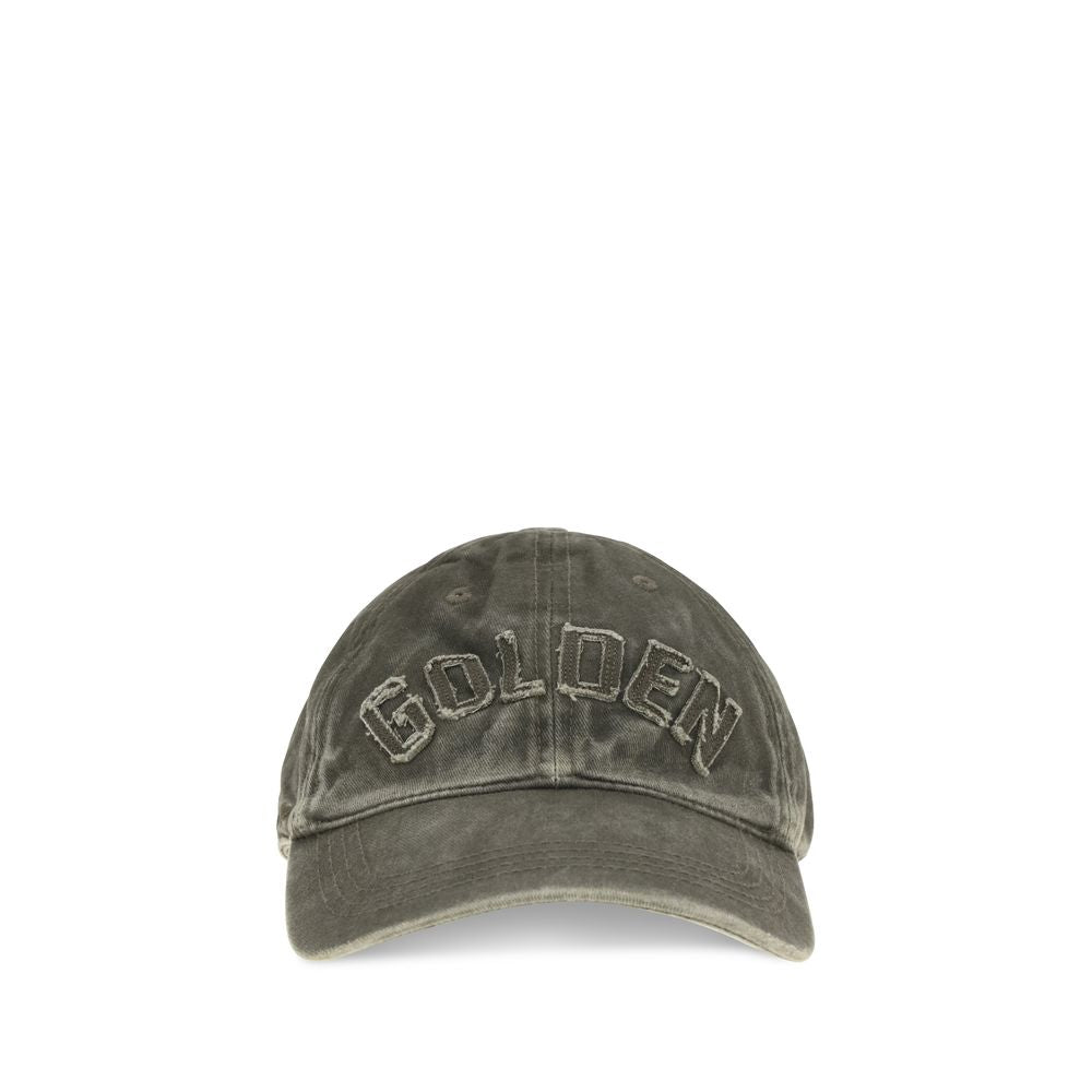 Golden Goose Bicolor Cotton Cap Baseball Hat Golden Goose