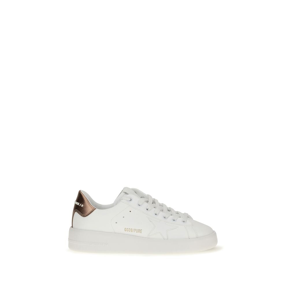 Golden Goose White Calf Leather Bos Taurus Low Top Sneakers Golden Goose