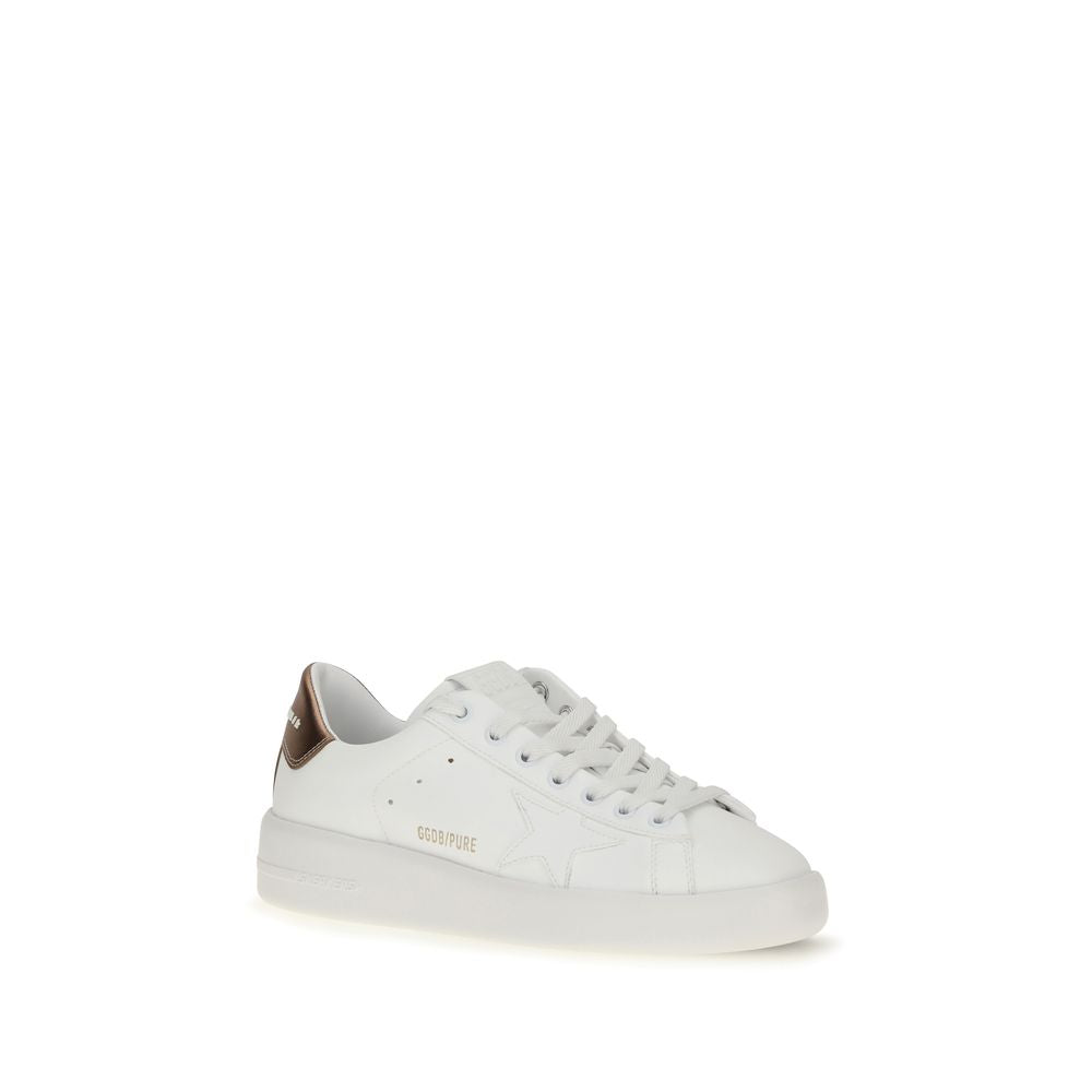 Golden Goose White Calf Leather Bos Taurus Low Top Sneakers Golden Goose