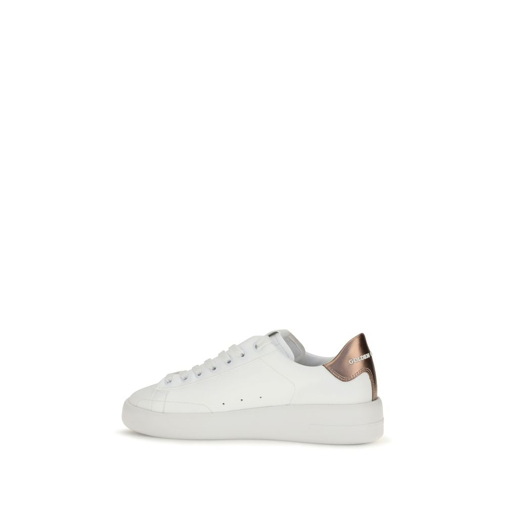 Golden Goose White Calf Leather Bos Taurus Low Top Sneakers Golden Goose