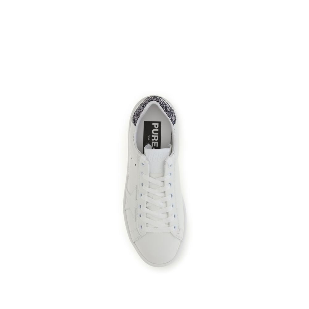 Golden Goose White Calf Leather Bos Taurus Low Top Sneakers Golden Goose