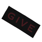 Black Virgin Wool scarf by Givenchy featuring a soft, luxurious fabric and classic design, draped elegantly.