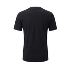 Black cotton women's T-shirt by Mr&Mrs Italy featuring a simple, stylish design and comfortable fit.