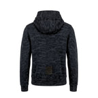 Black cotton women's sweatshirt by Mr&Mrs Italy, casual fit with long sleeves and crew neckline, perfect for everyday wear.