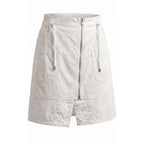 White women’s skirt by Mr&Mrs Italy made from lightweight material, styled with a high waist and flowing silhouette.