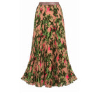 Pink polyester women's skirt by Mr&Mrs Italy, featuring a stylish and flowy design for casual or dressy occasions.