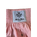 Pink polyester women’s skirt by Mr&Mrs Italy, stylish and lightweight with a flowy design, perfect for casual or dressy occasions.