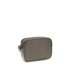 Coccinelle brown calf leather Bos Taurus shoulder bag with sleek design and adjustable strap, featuring subtle brand accents.