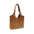 Brown calf leather Coccinelle Bos Taurus shoulder bag with sleek design and polished hardware.