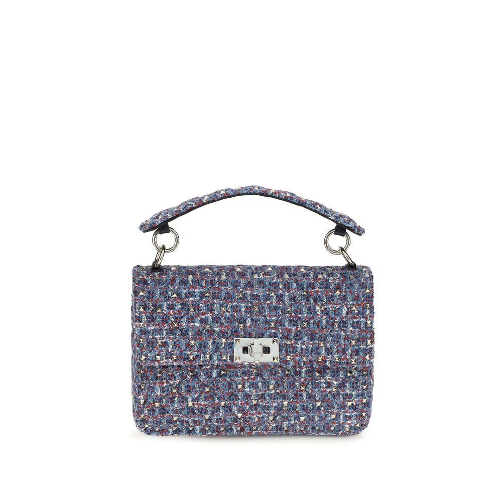 Valentino Garavani Blue Fabric Shoulder Bag Valentino Garavani