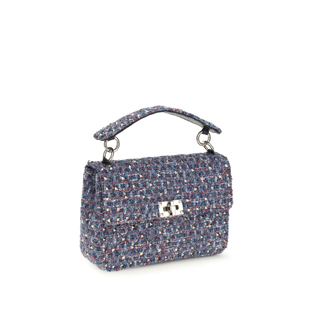 Valentino Garavani Blue Fabric Shoulder Bag Valentino Garavani