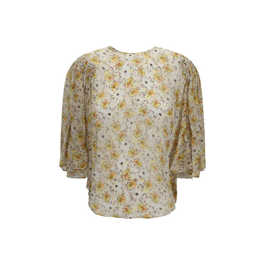 Isabel Marant Étoile Beige Viscose Blouse Isabel Marant Étoile