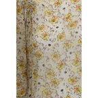 Beige viscose blouse by Isabel Marant Étoile featuring a relaxed fit and stylish design.