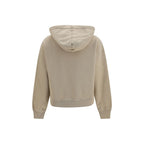 Beige cotton sweatshirt from Isabel Marant Étoile featuring a relaxed fit and subtle branding, casual and comfortable for everyday wear.