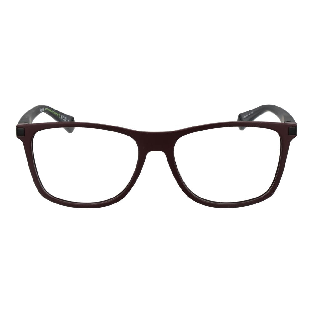 Polaroid Burgundy Polyester Glasses Frames