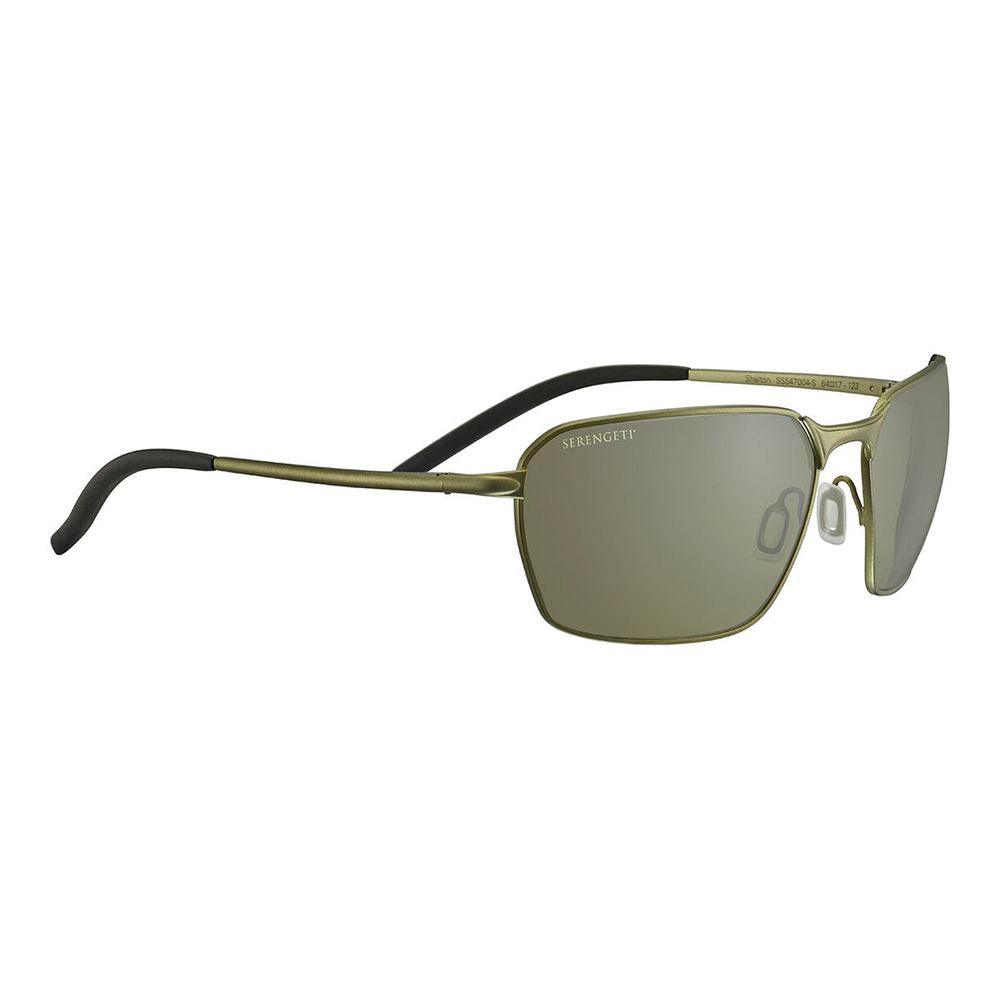 Serengeti Brown Plastic Sunglasses