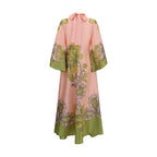 La Double J Multicolor Silk Casual Dress La Double J
