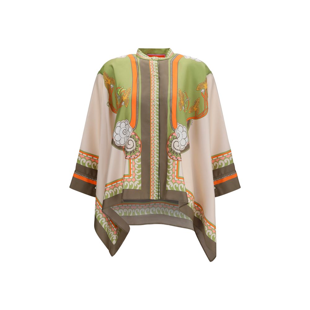 La Double J Multicolor Silk Shirt La Double J