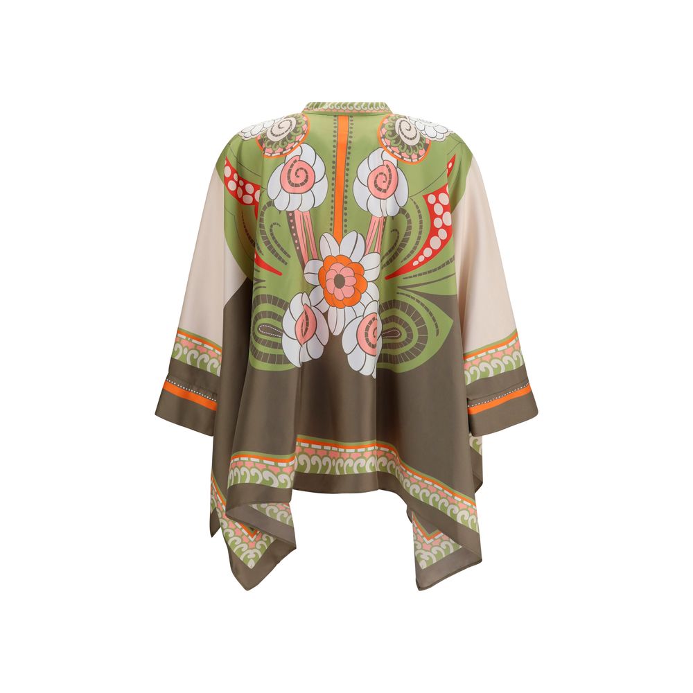 La Double J Multicolor Silk Shirt La Double J