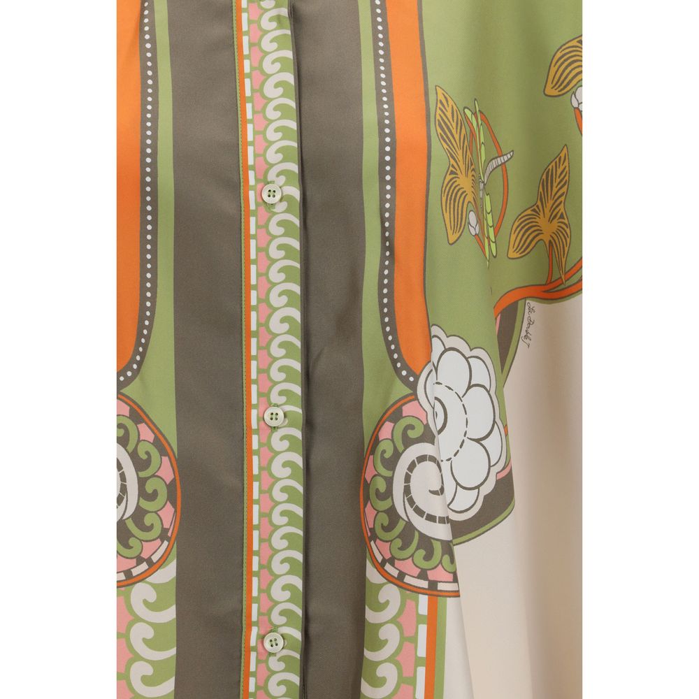 La Double J Multicolor Silk Shirt La Double J