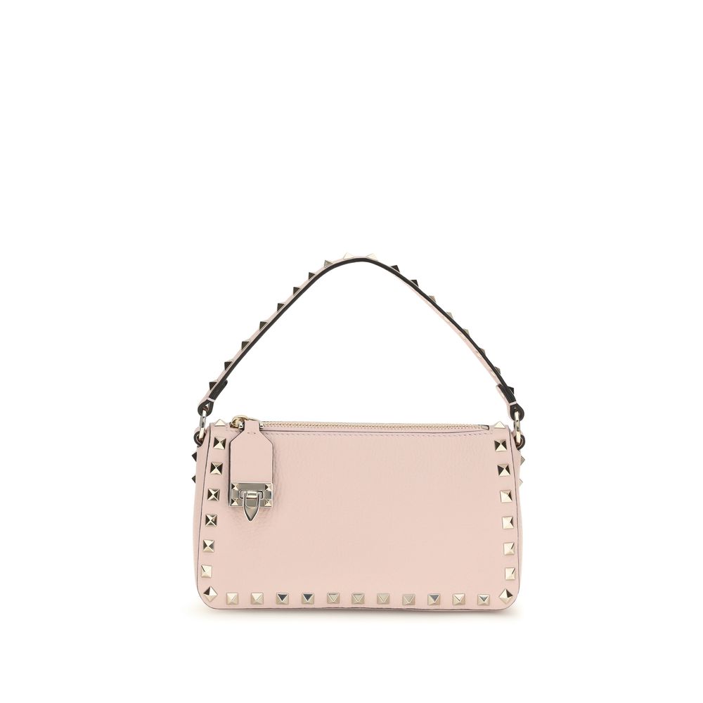 Valentino Garavani multicolor calf leather Bos Taurus shoulder bag with gold-tone hardware and adjustable strap.