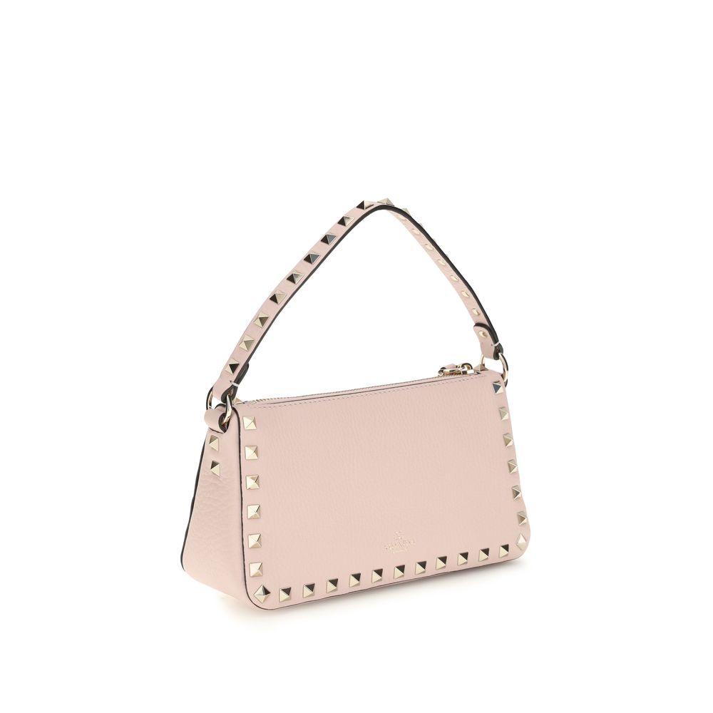 Valentino Garavani multicolor calf leather Bos Taurus shoulder bag with textured finish and stylish design.